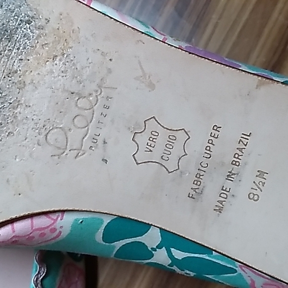 Lilly Pulitzer 8.5 ballet flats butterfly 🦋 design - Picture 4 of 4